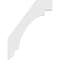 Ekena Millwork 3"W x 18"D x 24"H Standard Aspen Architectural Grade PVC Knee Brace BRCP03X18X24ASP - alternate 4